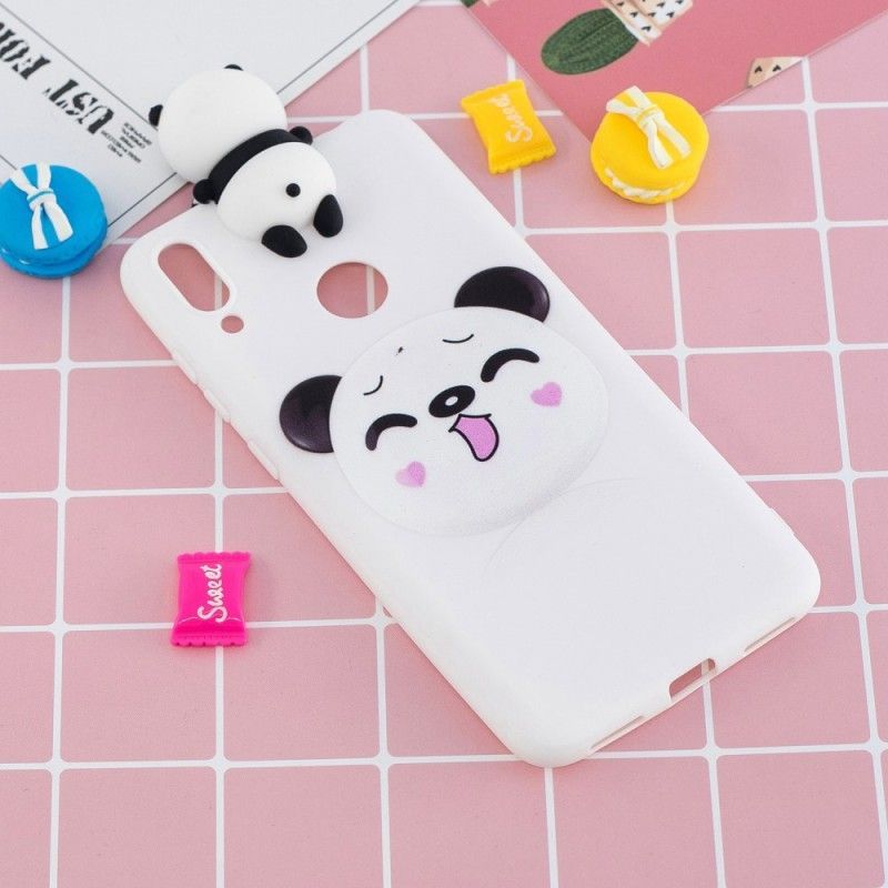 Kryt Huawei Y7 2019 Legrační Panda 3d