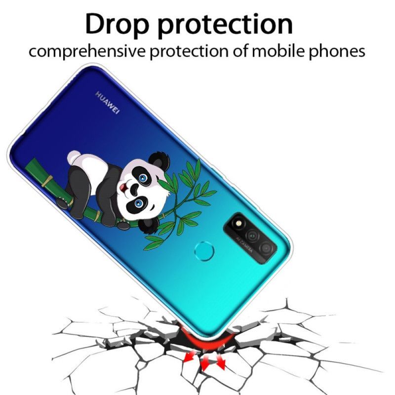 Kryt Na Huawei P Smart 2020 Průhledná Panda Na Bambusu