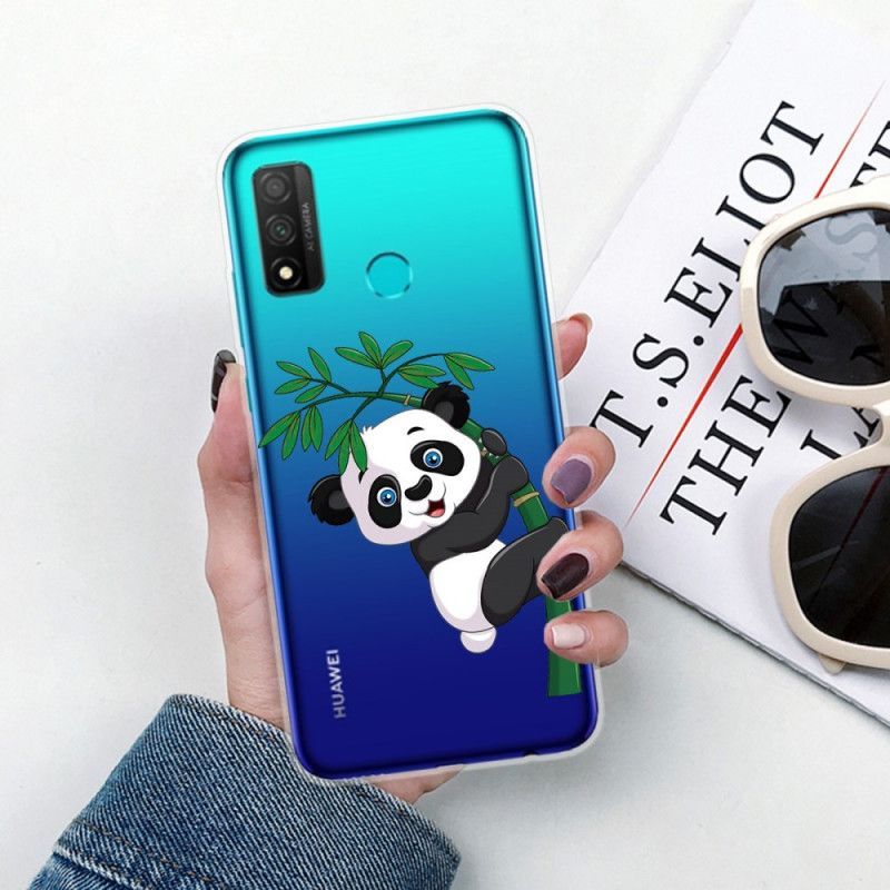 Kryt Na Huawei P Smart 2020 Průhledná Panda Na Bambusu