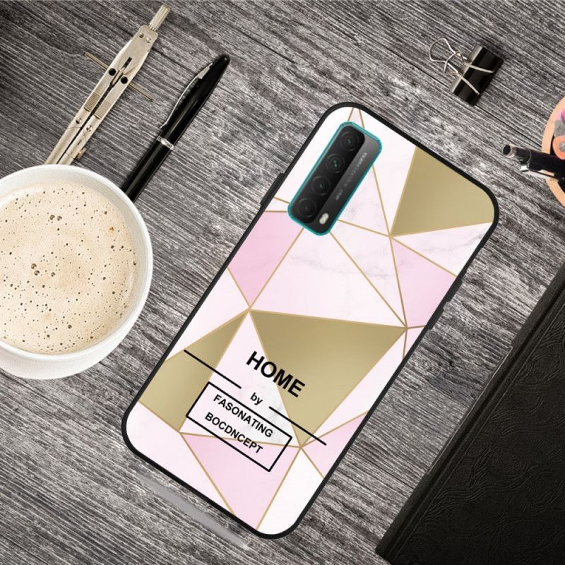 Kryt Na Huawei P Smart 2021 Zpráva O Mramorové Geometrii