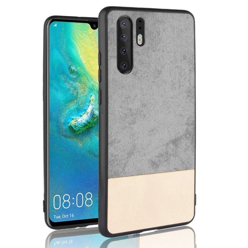 Kryt Na Huawei P30 Pro Dvoubarevná Imitace Kůže