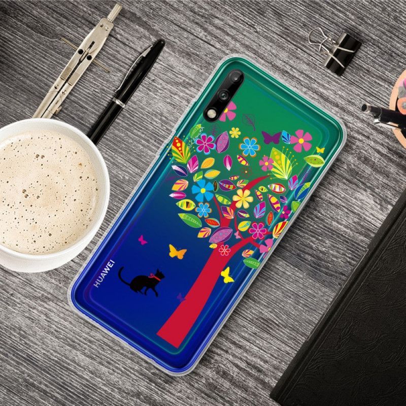 Kryt Na Huawei P40 Lite E / Y7p Kočka Pod Stromečkem