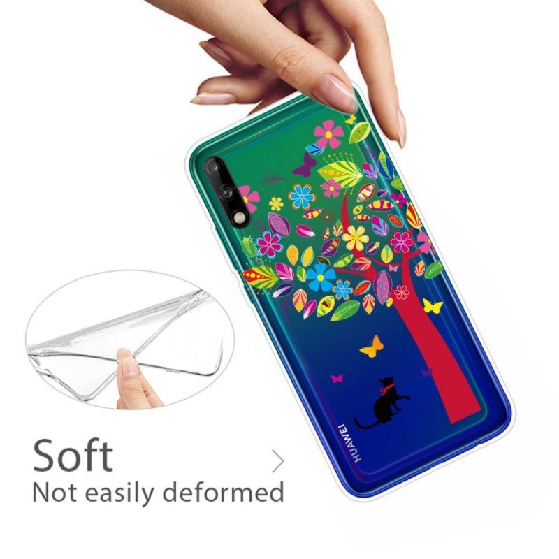 Kryt Na Huawei P40 Lite E / Y7p Kočka Pod Stromečkem