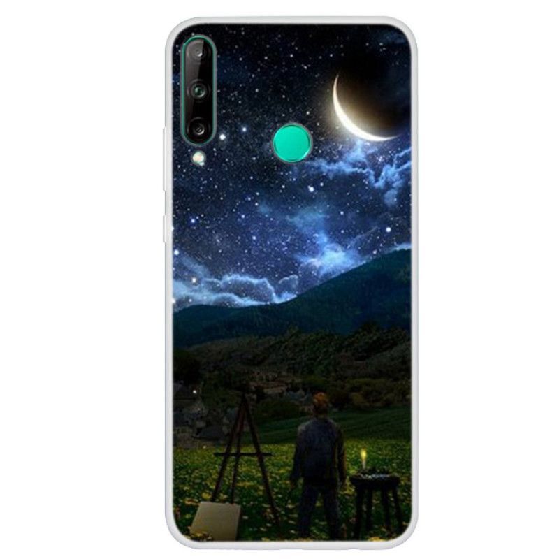 Kryt Na Huawei P40 Lite E / Y7p Malíř V Noci