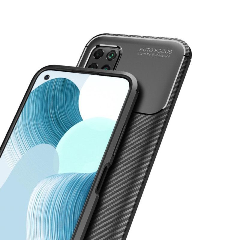 Kryt Na Huawei P40 Lite Flexibilní Textura Uhlíkových Vláken