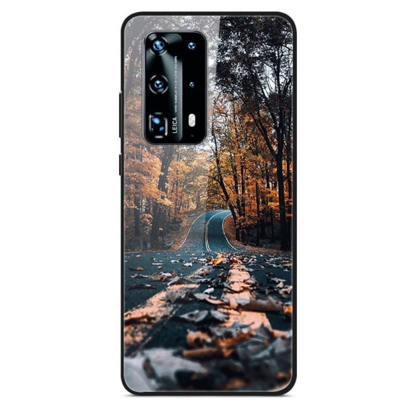 Kryt Na Huawei P40 Pro Cesta Z Tvrzeného Skla Ke Štěstí