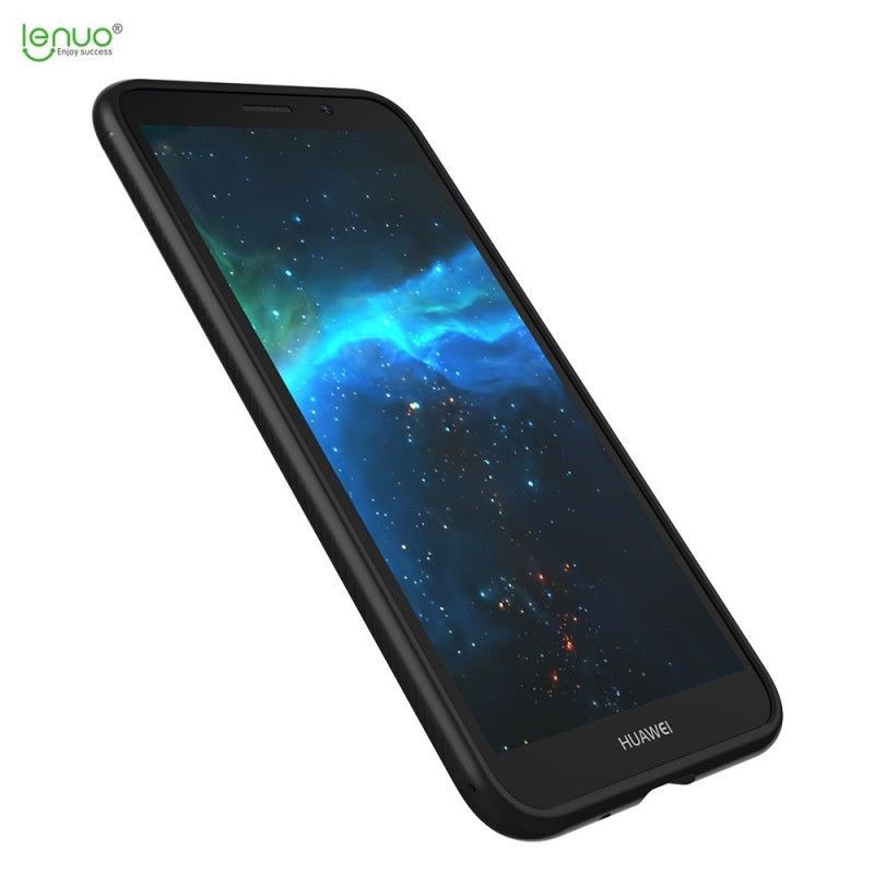 Kryt Na Huawei Y5 2018 Keprové Uhlíkové Vlákno