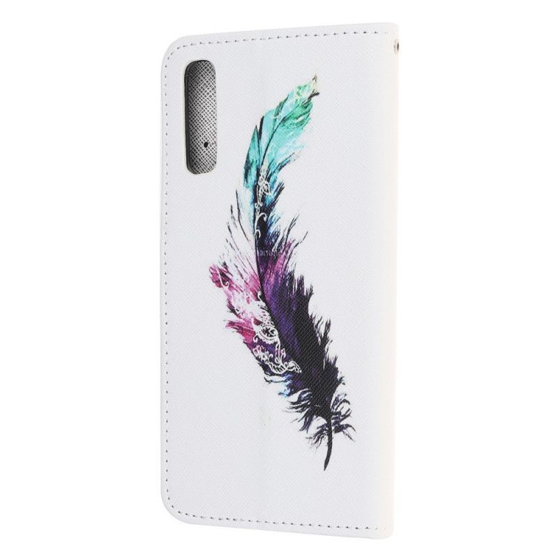 Peněženková Pouzdra Huawei P Smart S Pírko Do Tanga