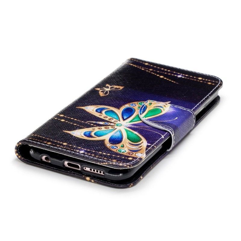 Peněženková Pouzdra Huawei P20 Lite Kouzelný Motýl