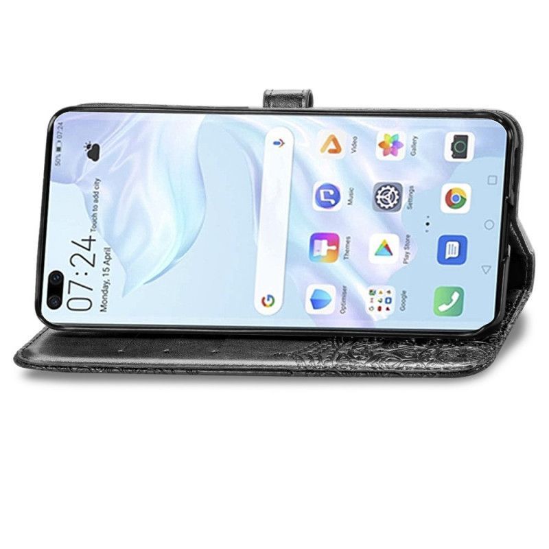 Peněženková Pouzdra Huawei P40 Pro Středověká Mandala