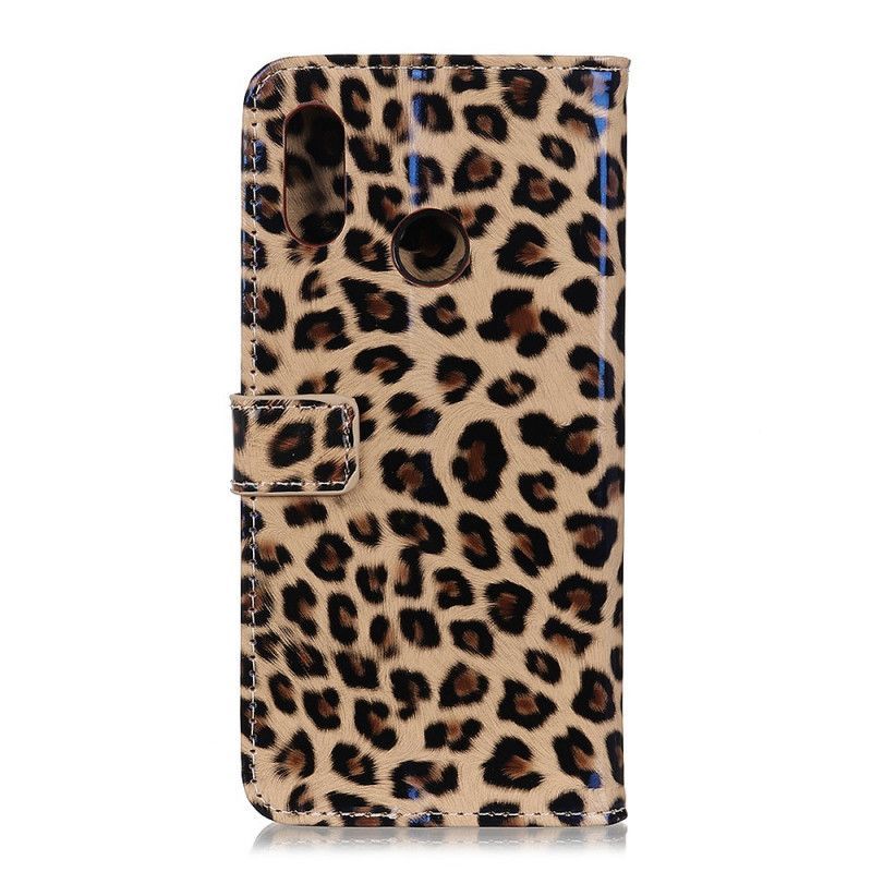 Peněženková Pouzdra Huawei Y6 2019 Leopard