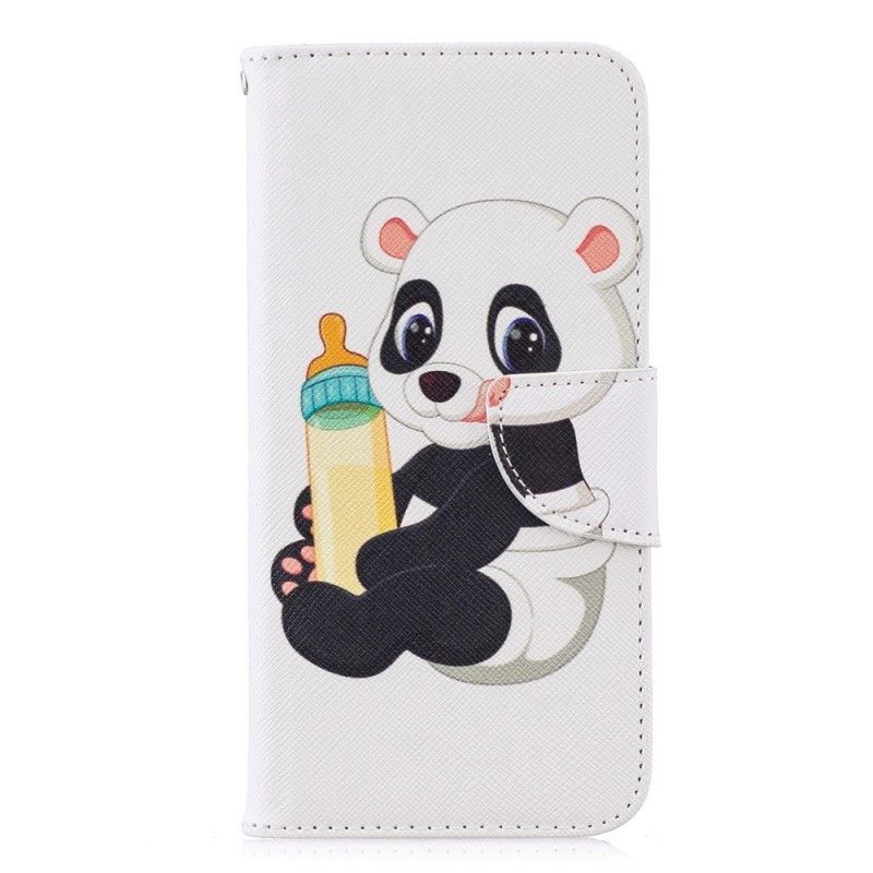 Potah Honor 10 Lite / Flipové Pouzdro Na Huawei P Smart 2019 Baby Panda