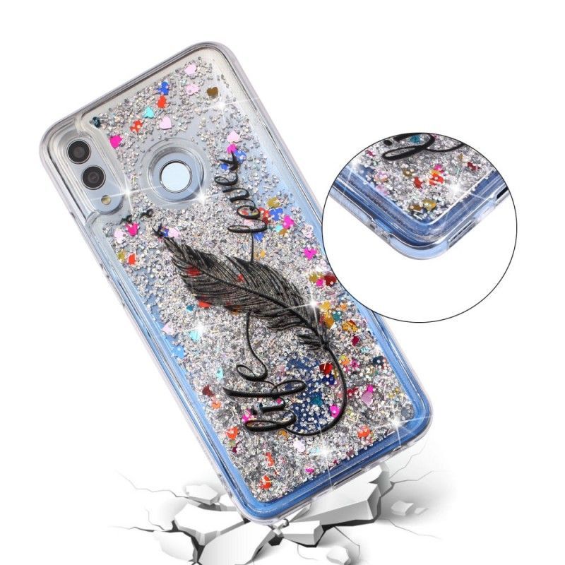 Pouzdro Honor 10 Lite / Kryt Huawei P Smart 2019 Life & Love Glitter