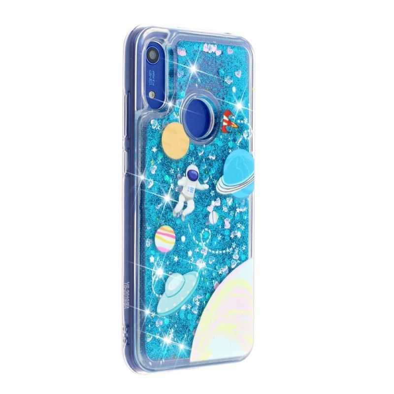 Pouzdro Honor 8a / Třpytky Pro Astronauty Kryt Na Huawei Y6 2019