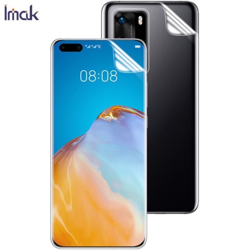 Zadní Ochranná Fólie Kryt Huawei P40 Pro Imak