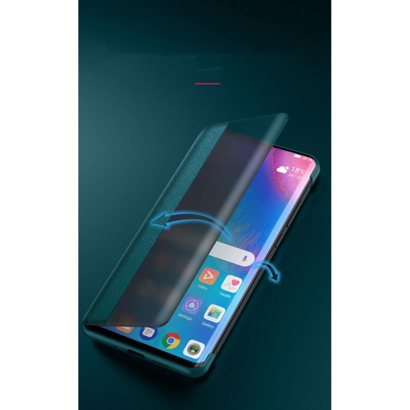 Zobrazit Obal Kryt Huawei P40 Kožený Efekt