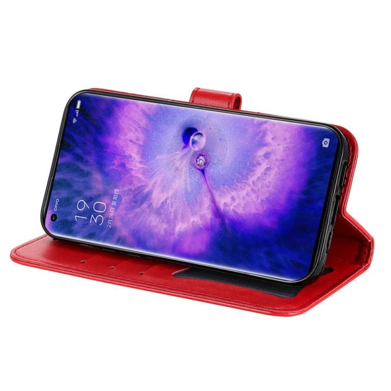 Kožené Pouzdro Na Oppo Find X5 Na Lana Strappy Mandala