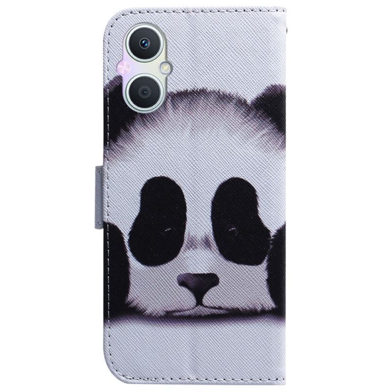 Kožené Pouzdro Na Oppo Reno 8 Lite Panda