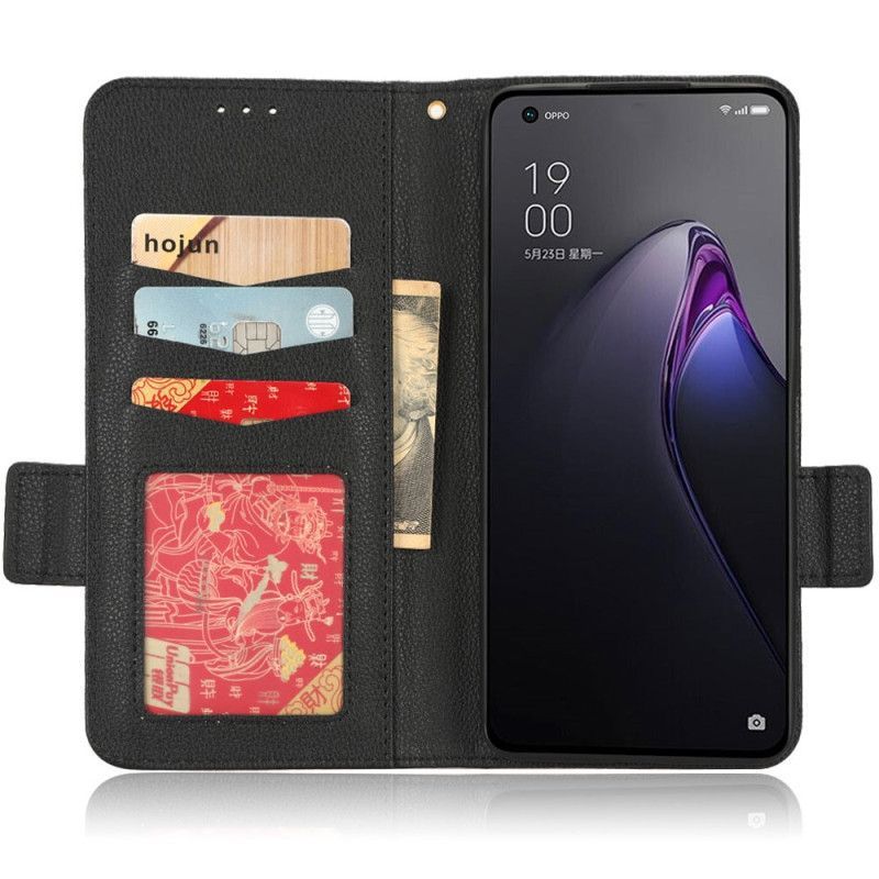 Kožené Pouzdro Na Oppo Reno 8 Ultra Jemné