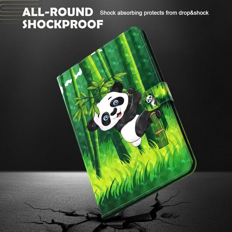 Kožené Pouzdro Na Samsung Galaxy Tab A8 (2021) Panda