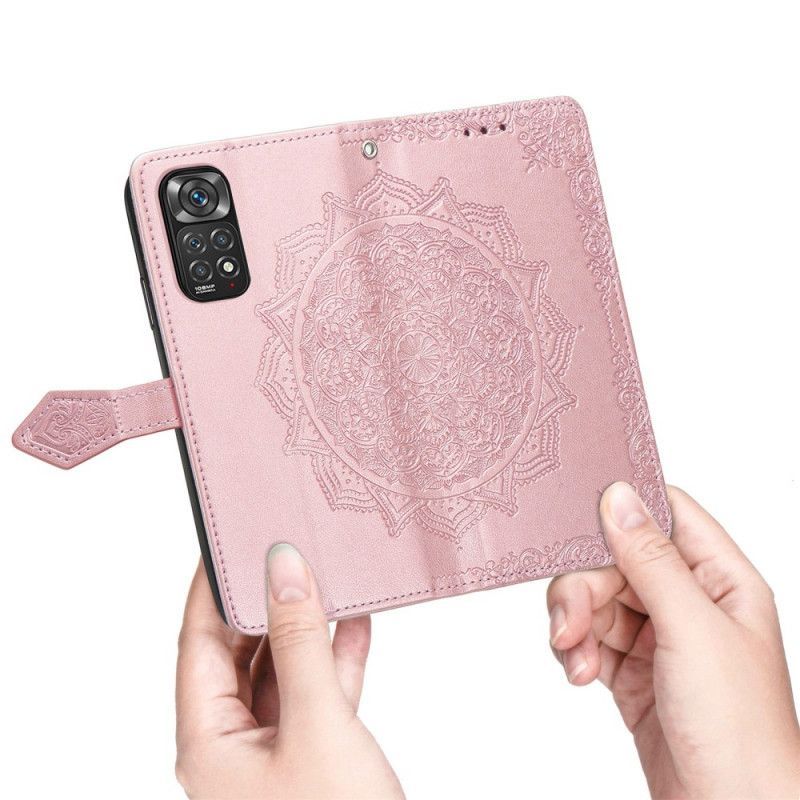 Kožené Pouzdro Na Xiaomi Redmi Note 11 / 11S Mandala Středověk