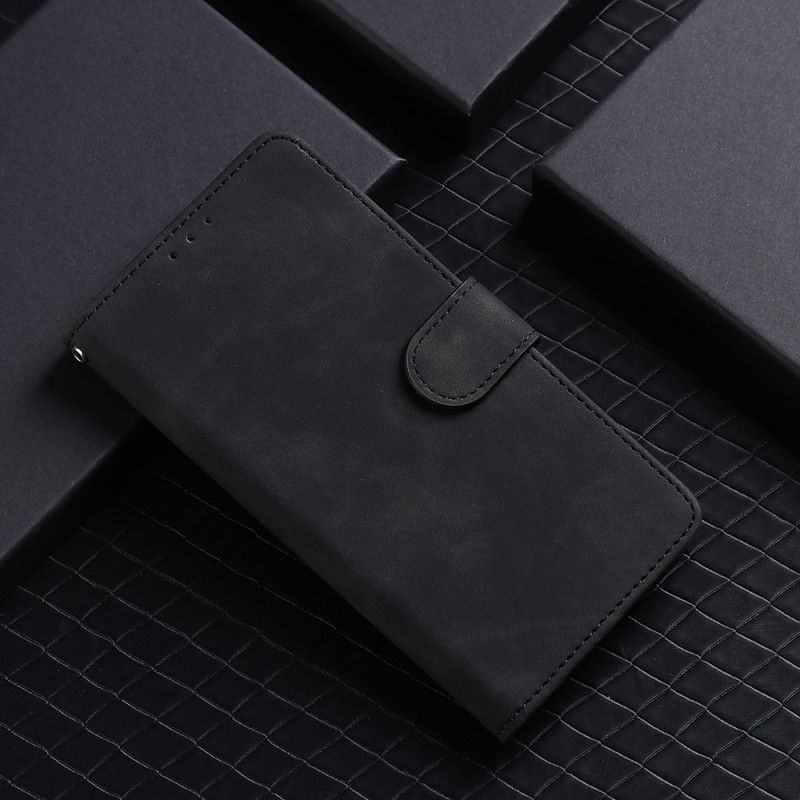 Kožené Pouzdro Na Xiaomi Redmi Note 11 / 11S Skin-touch Se Šňůrkou