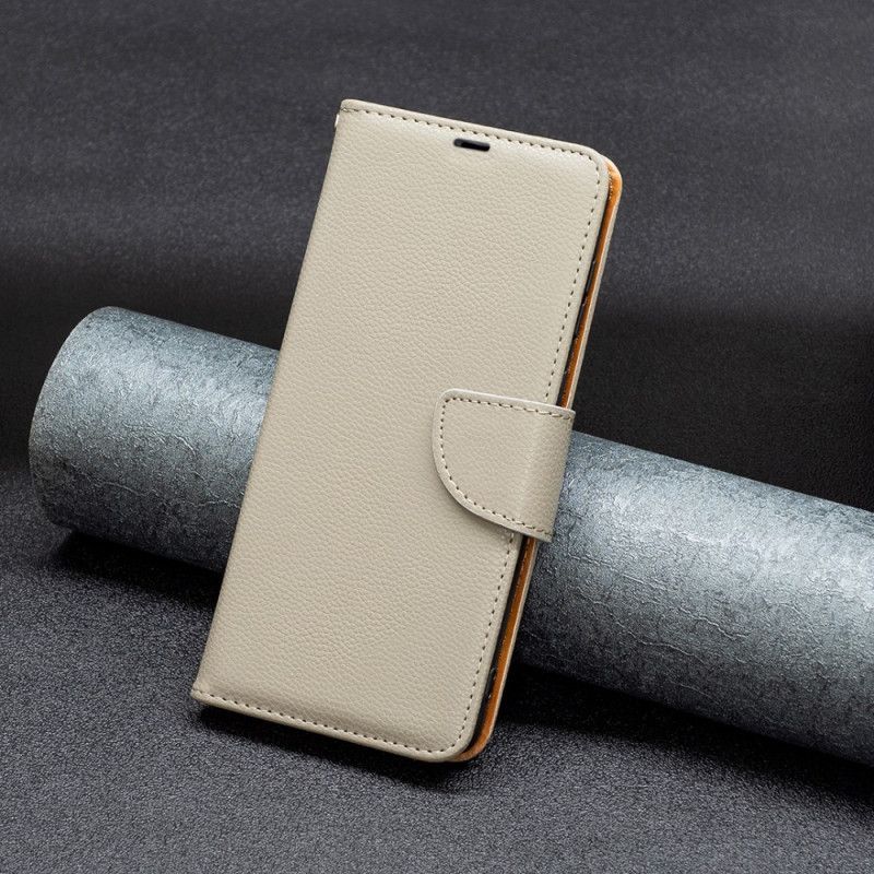 Kožené Pouzdro Na Xiaomi Redmi Note 12 Pro Na Lana Šikmá Spona Popruhu