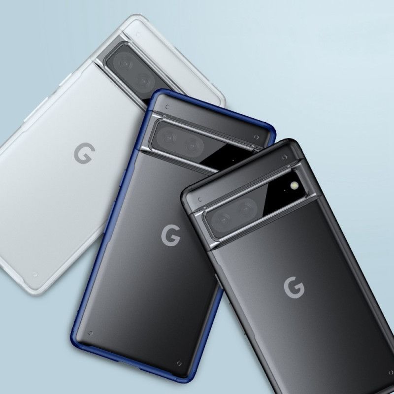 Kryt Na Google Pixel 7 Průsvitné Silikonové Okraje