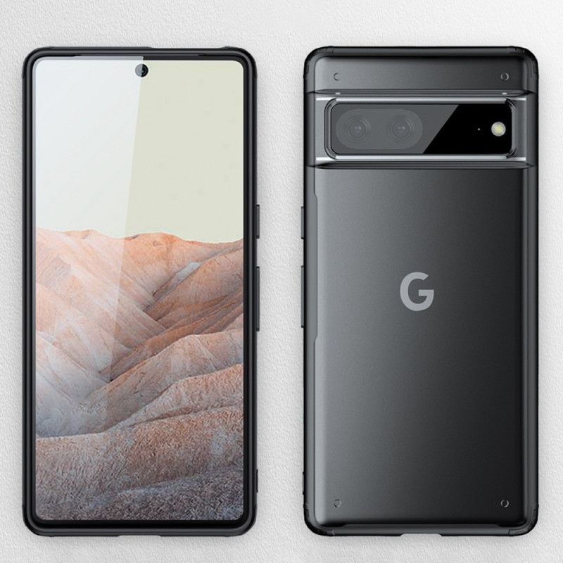 Kryt Na Google Pixel 7 Průsvitné Silikonové Okraje