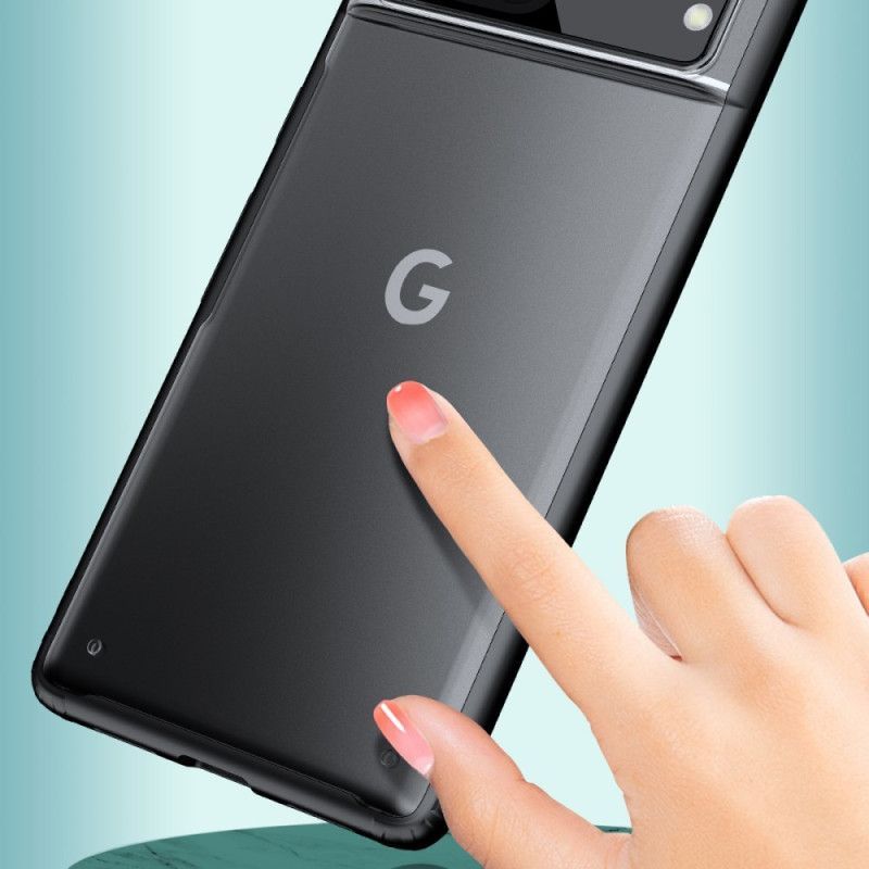 Kryt Na Google Pixel 7 Průsvitné Silikonové Okraje