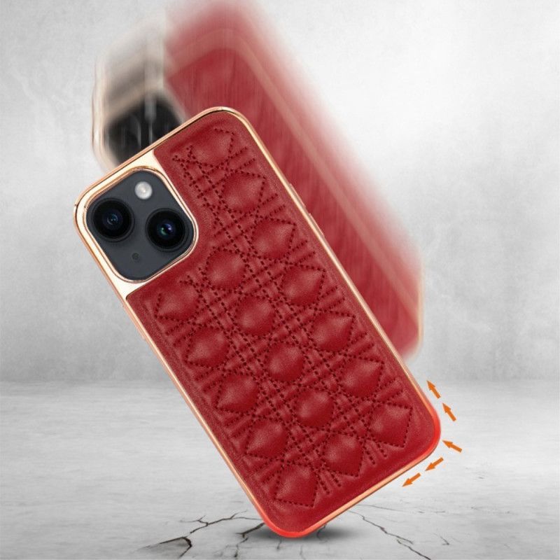 Kryt Na iPhone 14 Plus Kožený Efekt Vietao Couture