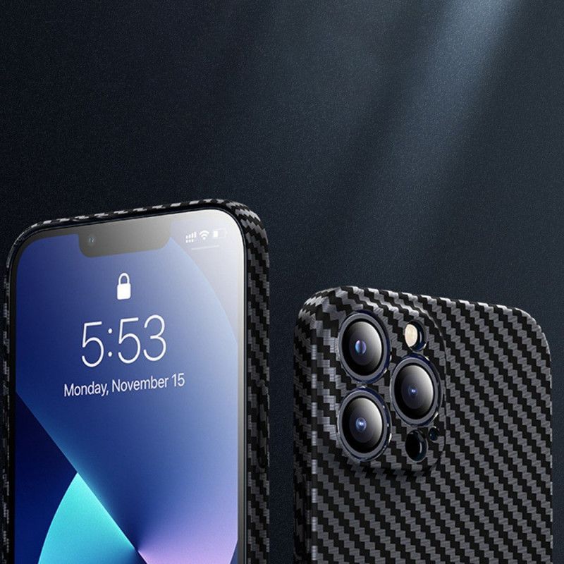 Kryt Na iPhone 14 Pro Design Z Uhlíkových Vláken