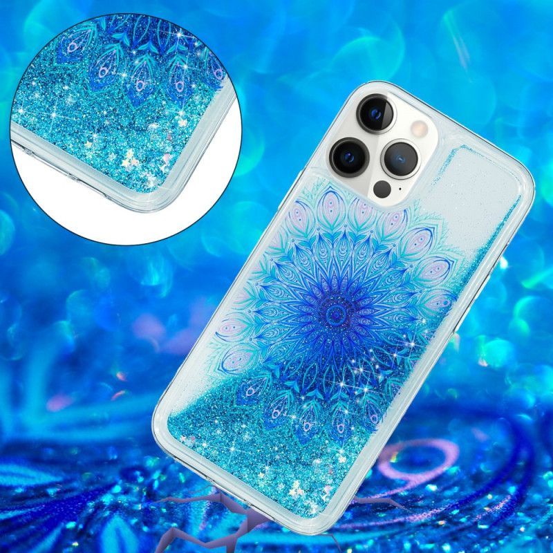 Kryt Na iPhone 15 Pro Mandala Glitter