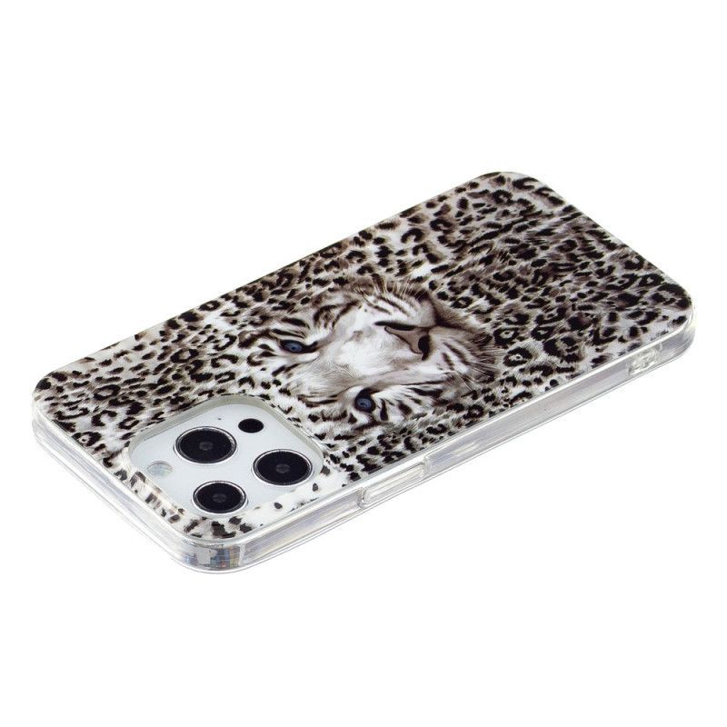 Kryt Na iPhone 15 Pro Max Fluorescenční Leopard