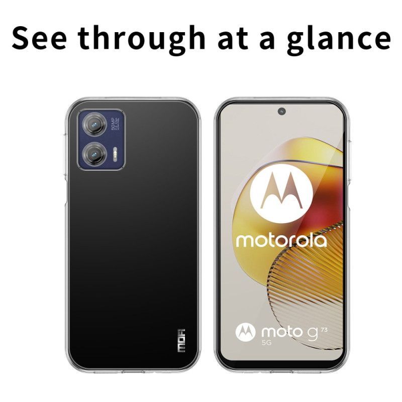 Kryt Na Moto G73 5G Průhledná Mofi