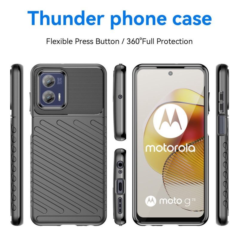 Kryt Na Moto G73 5G Řada Thunder