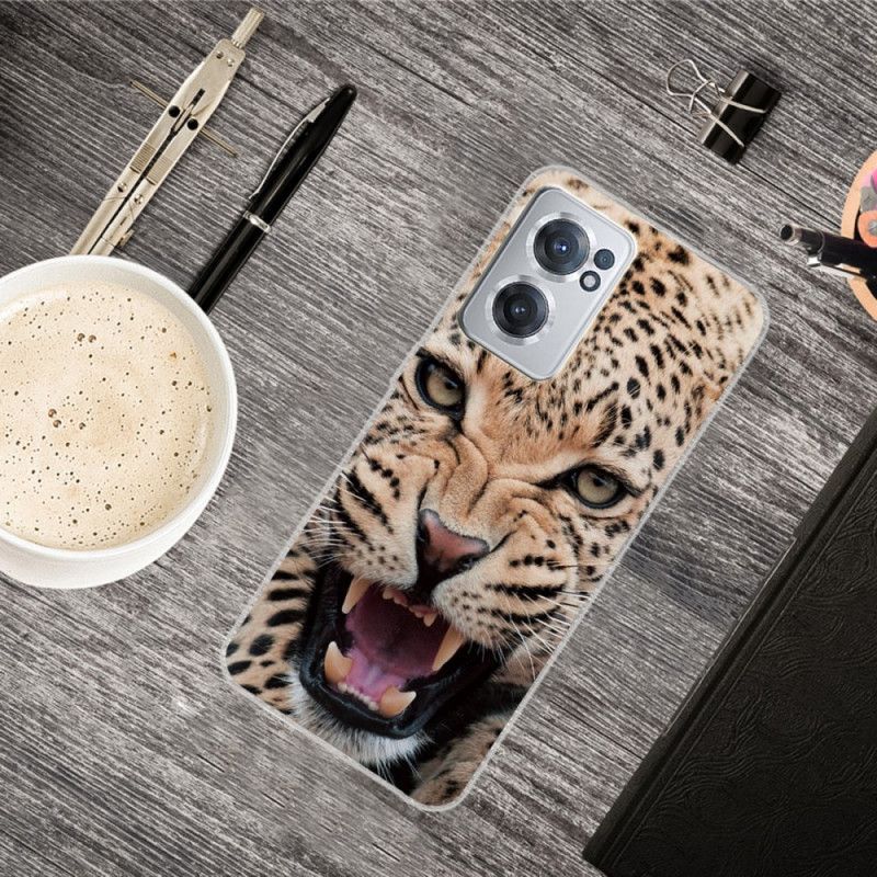 Kryt Na OnePlus Nord CE 2 5G Agresivní Leopard