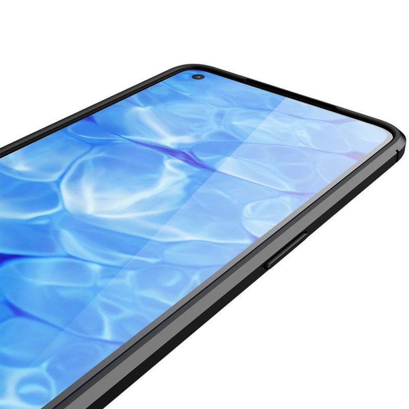 Kryt Na Realme 9 Pro Plus Efekt Kůže Litchi S Dvojitou Linií