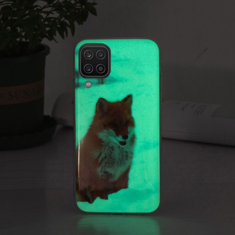 Kryt Na Samsung Galaxy M12 / A12 Fluorescenční Fox