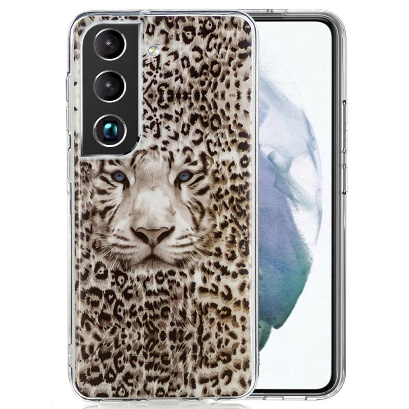 Kryt Na Samsung Galaxy S22 5G Leopard Fluorescenční