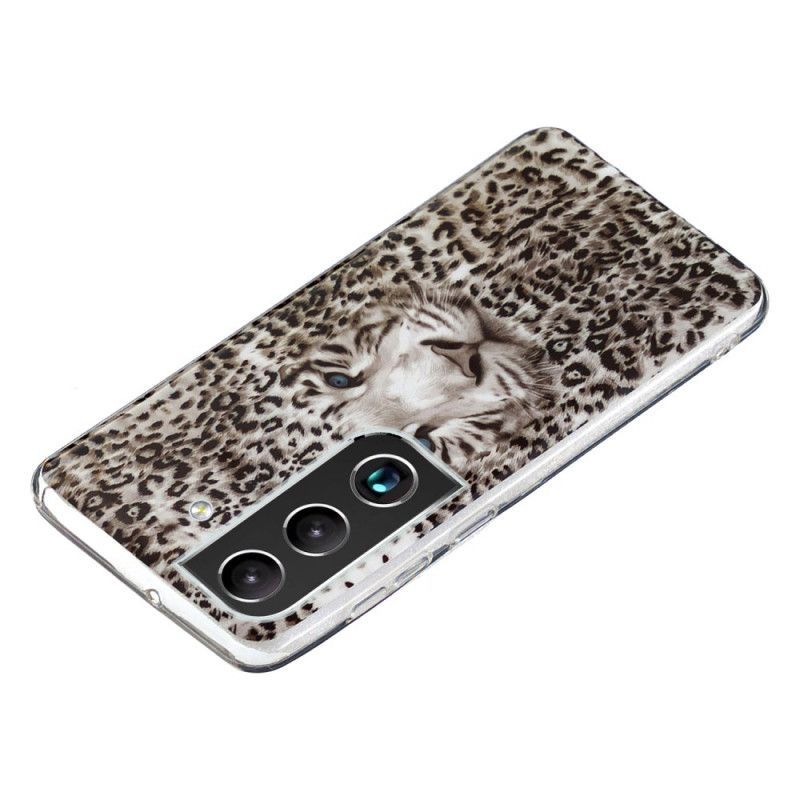 Kryt Na Samsung Galaxy S22 5G Leopard Fluorescenční