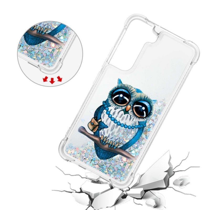 Kryt Na Samsung Galaxy S22 5G Slečna Owl Sequins