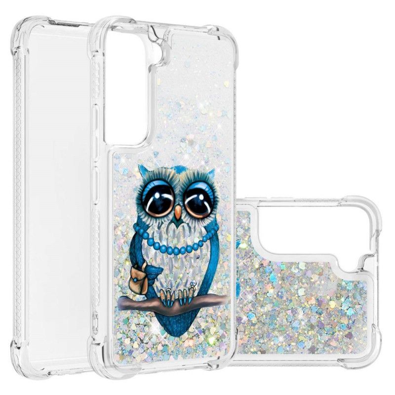 Kryt Na Samsung Galaxy S22 5G Slečna Owl Sequins