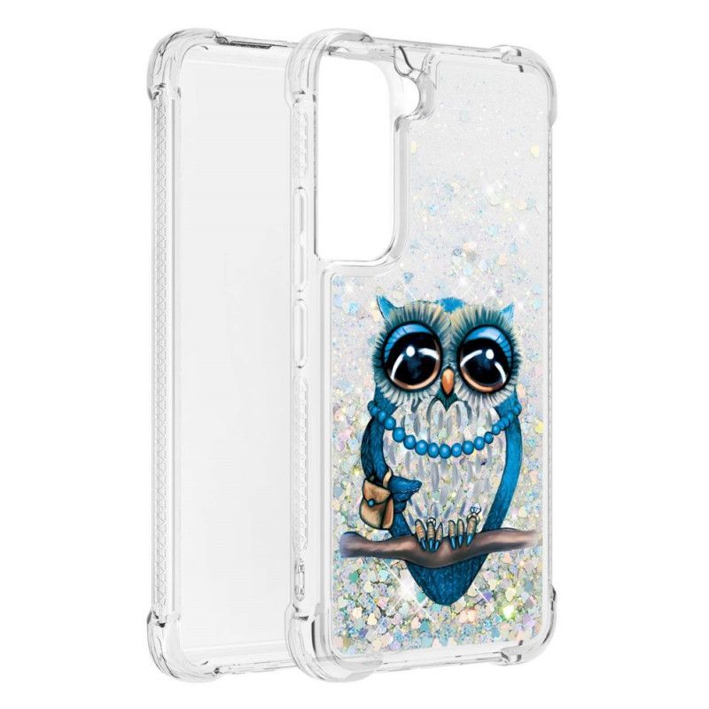 Kryt Na Samsung Galaxy S22 5G Slečna Owl Sequins