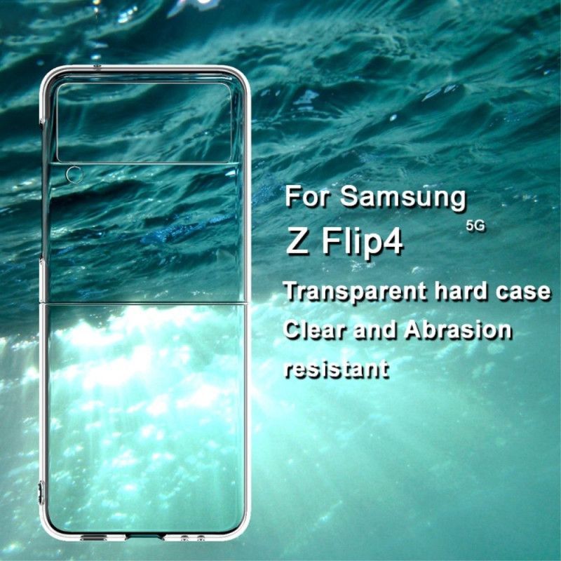 Kryt Na Samsung Galaxy Z Flip 4 Flipové Pouzdro Imak Transparentní