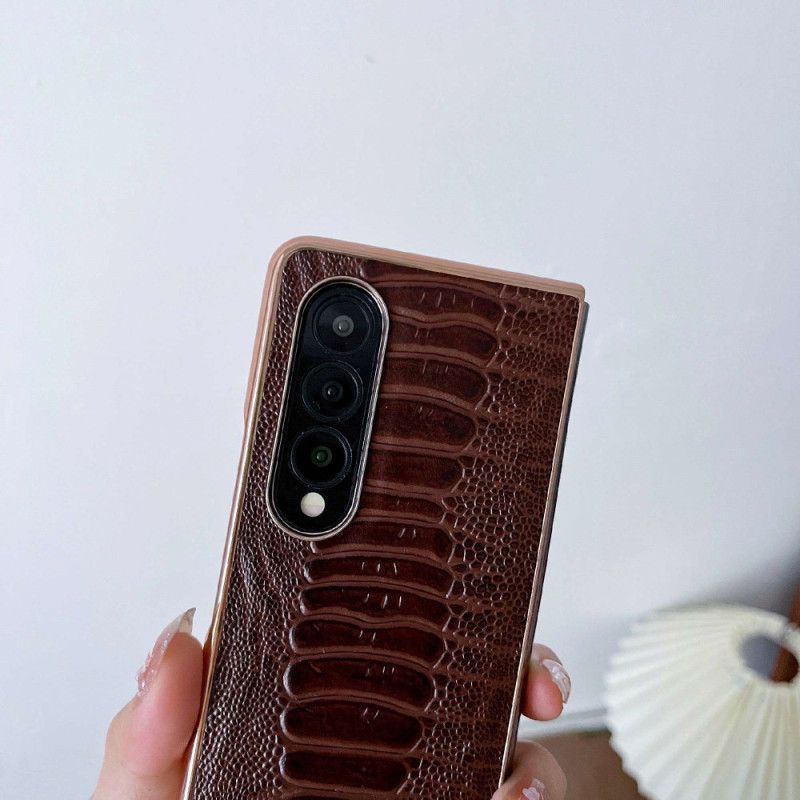 Kryt Na Samsung Galaxy Z Fold 4 Croco Line