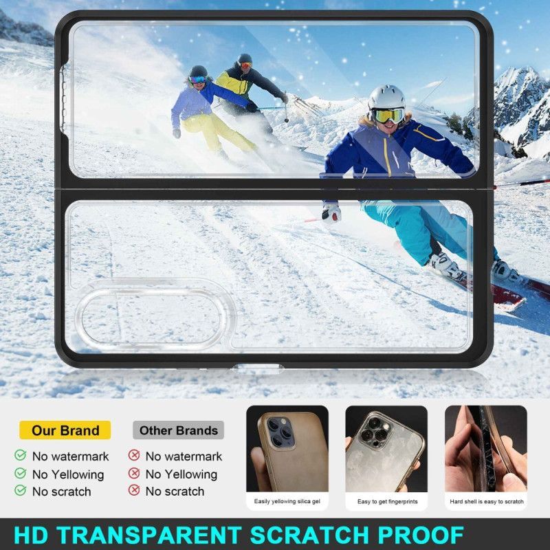 Kryt Na Samsung Galaxy Z Fold 4 Transparentní Sportovní Oblečení