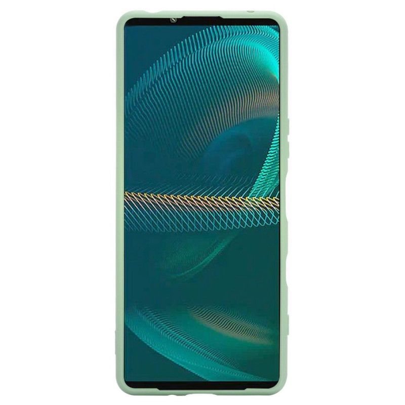 Kryt Na Sony Xperia 1 IV Na Lana Páskový Tekutý Silikon