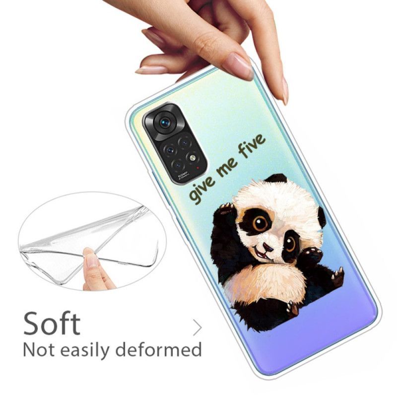 Kryt Na Xiaomi Redmi Note 11 / 11S Bezešvé Panda Dej Mi Pět