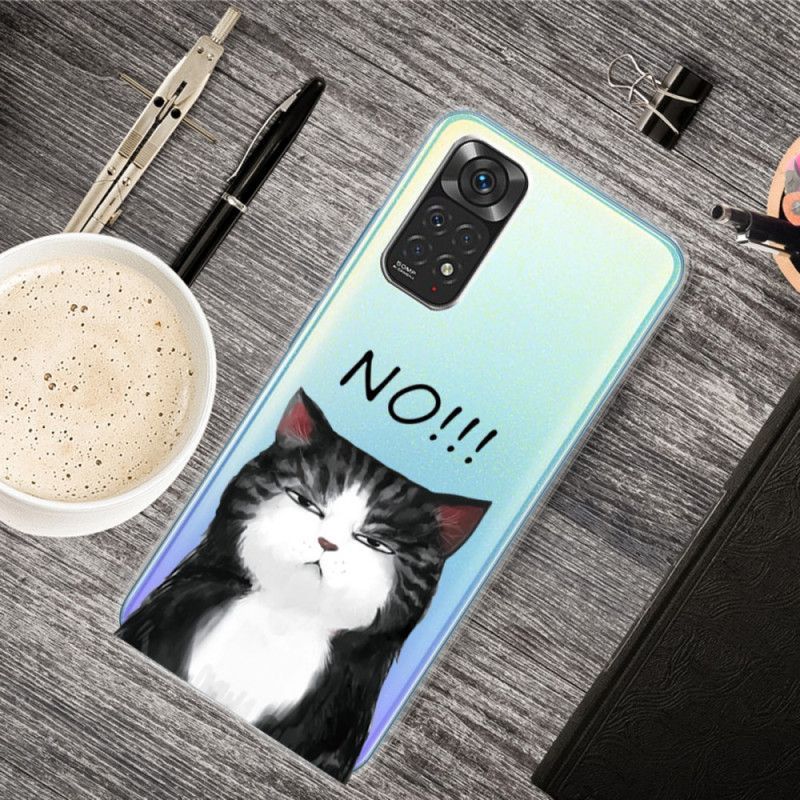 Kryt Na Xiaomi Redmi Note 11 / 11S Kočka. Která Říká Ne